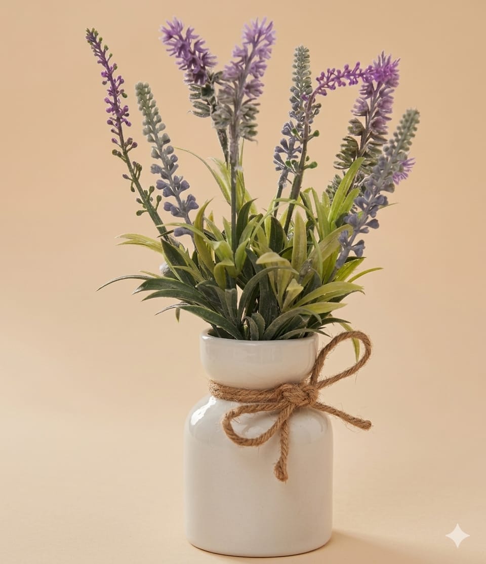 FLOR CON MACETA